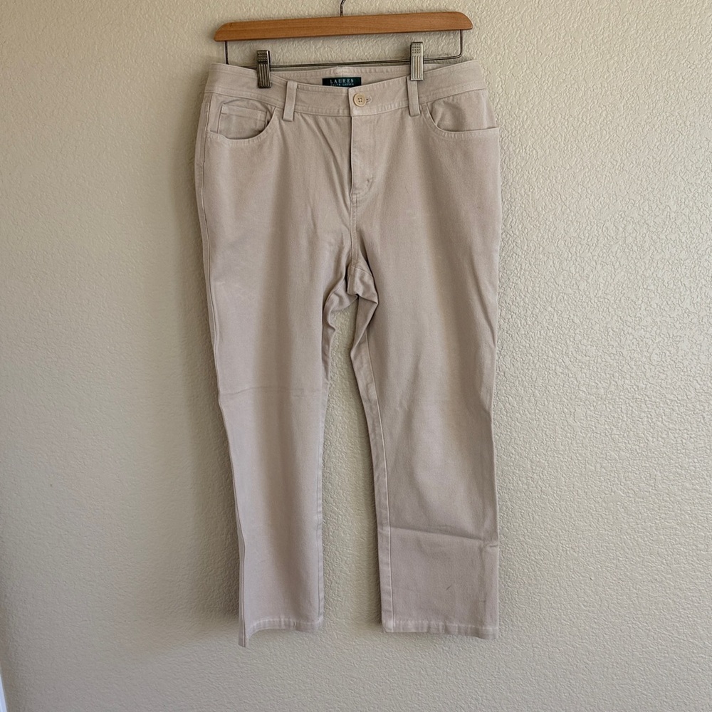 Lauren Ralph Lauren tan pants